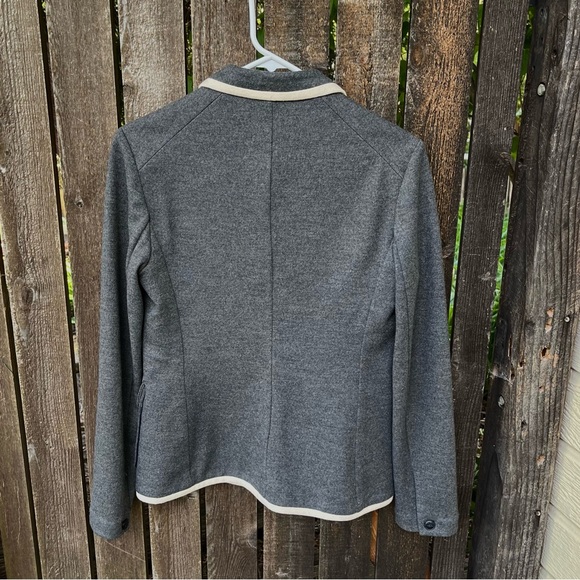 Rag & Bone 100% Wool Uni Blazer In Charcoal Gray Sz 4 - Picture 7 of 14